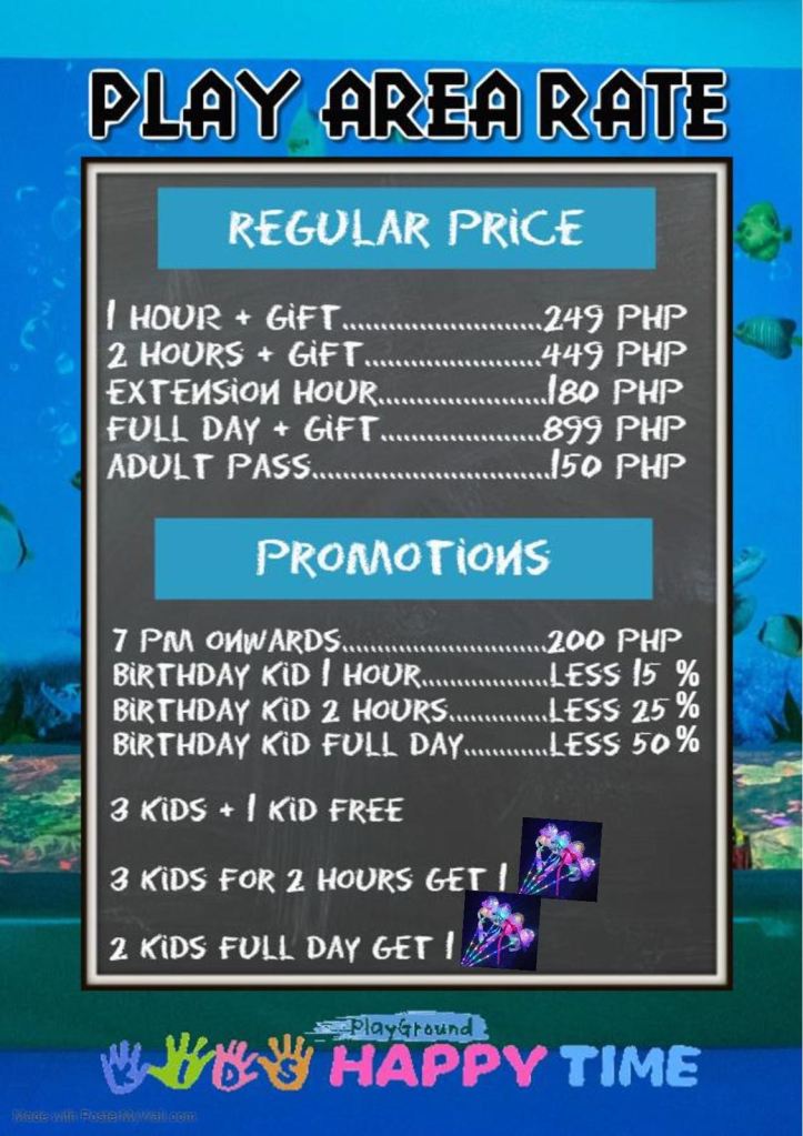 kidshappytime rates