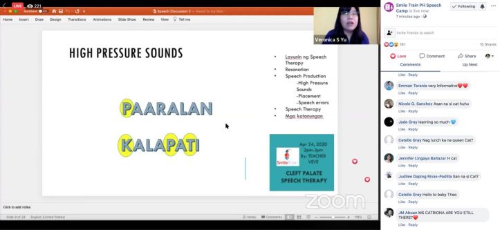 Speech Camp 2020_Teacher Veve