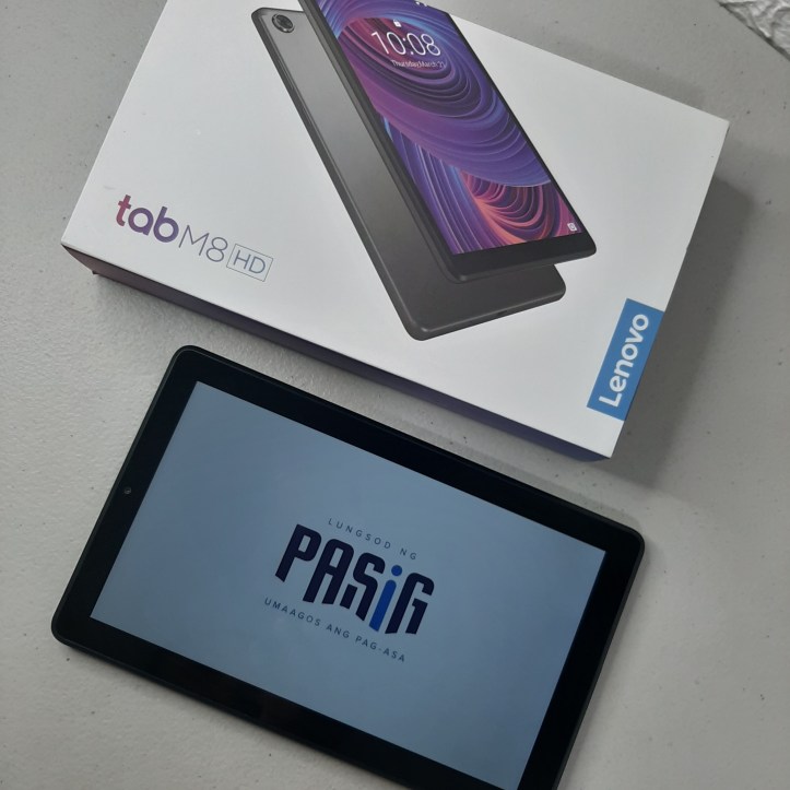 LenovoTablet for Pasig Students