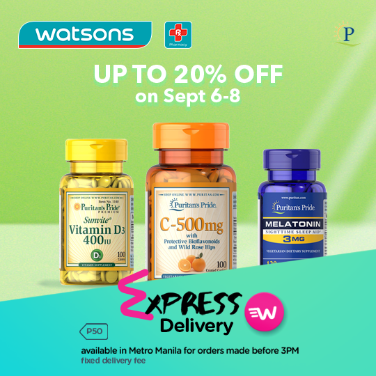 Puritan's Pride Watsons Sale