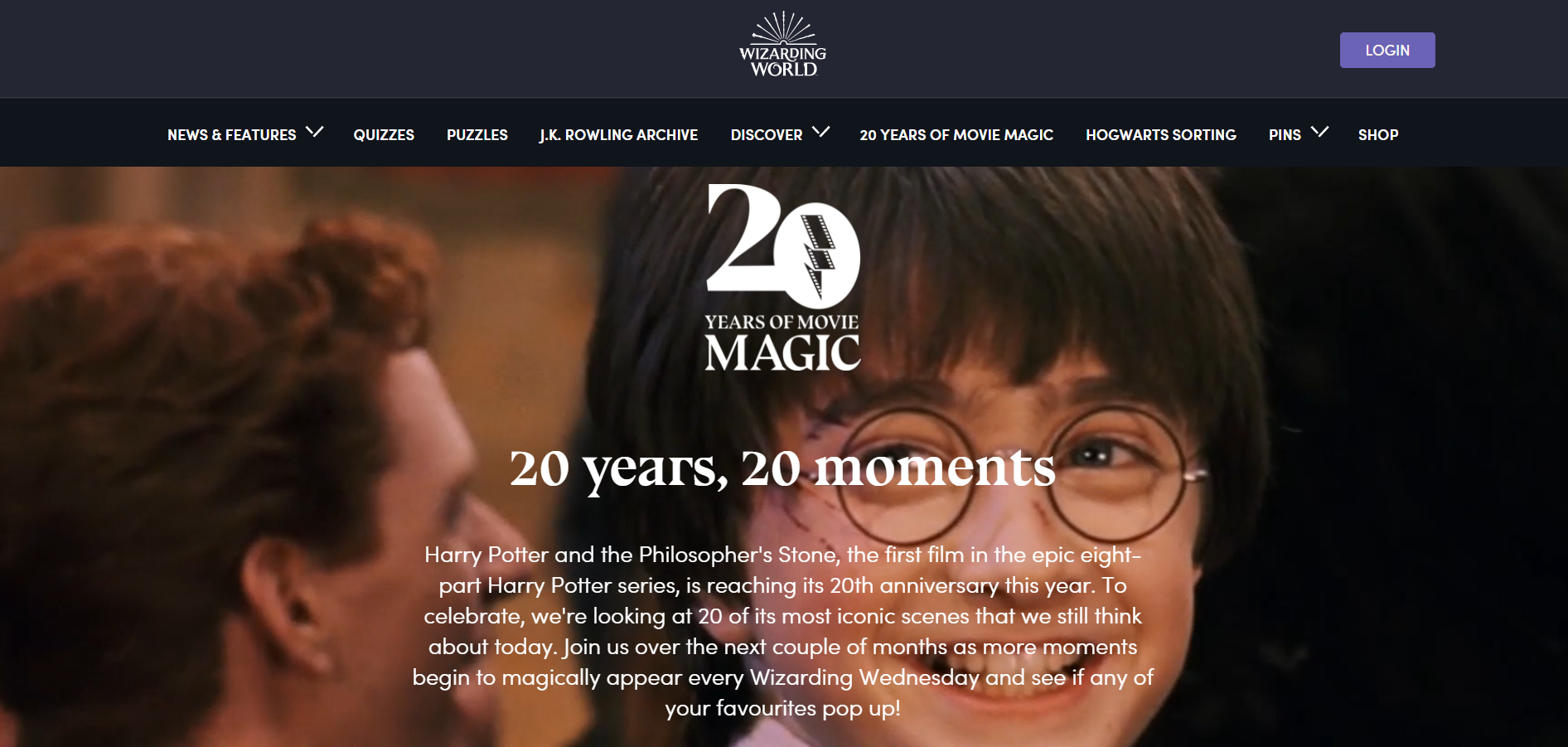 HarryPotterMovie20Website