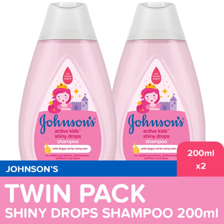 Johnson's-Active-Kids-Shiny-Drops-Shampoo-200ml-Twin-Pack