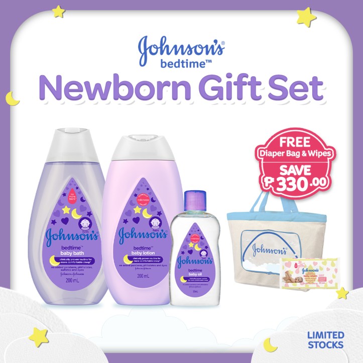 Johnson's Bedtime - Newborn Gift Set