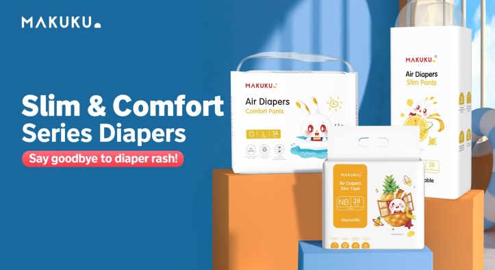 MAkuku slim series diapers