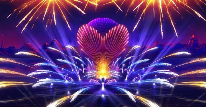 EPCOT Nighttime spectacular Walt Disney World Disney100