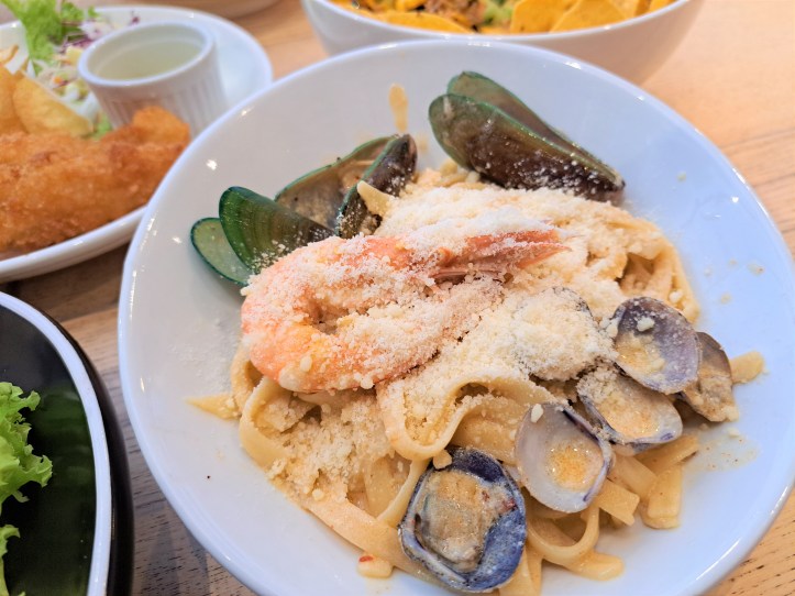 Palpitate Tanay Creamy Seafood Pasta