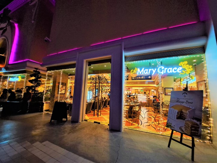 Cafe Mary Grace Okada Storefront