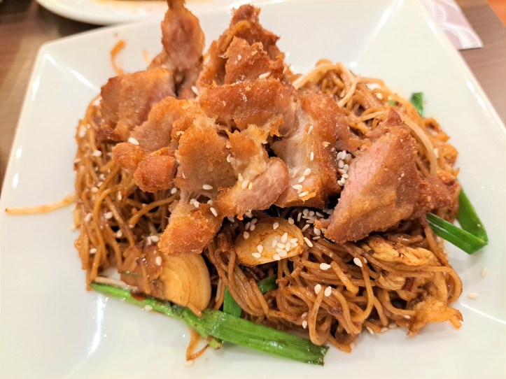 Honolulu Cafe PH Stir Fried Hong Kong Style Noodles with Pork Chop in XO Sauce