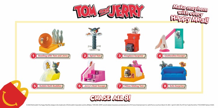McDonalds launches Tom and Jerry Happy Meal