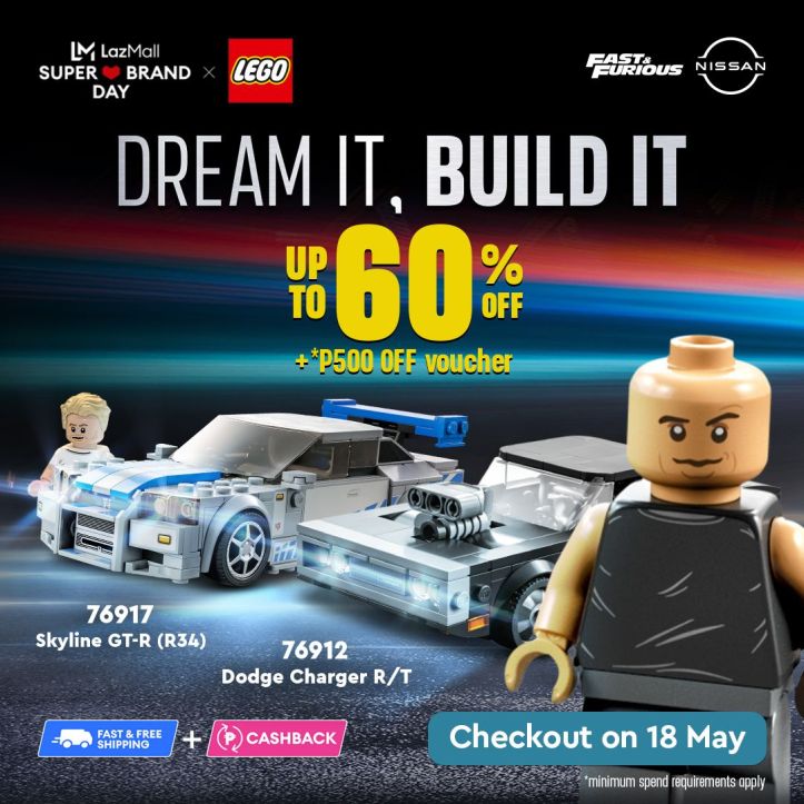 LegoDreamitBuildit fast and furious lego sets