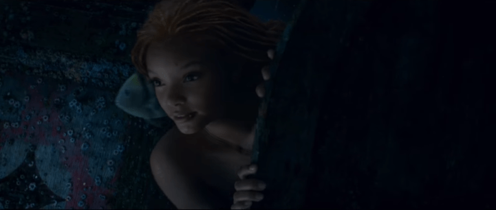 The Little Mermaid 2023 - Ariel and Flounder Shipwreck