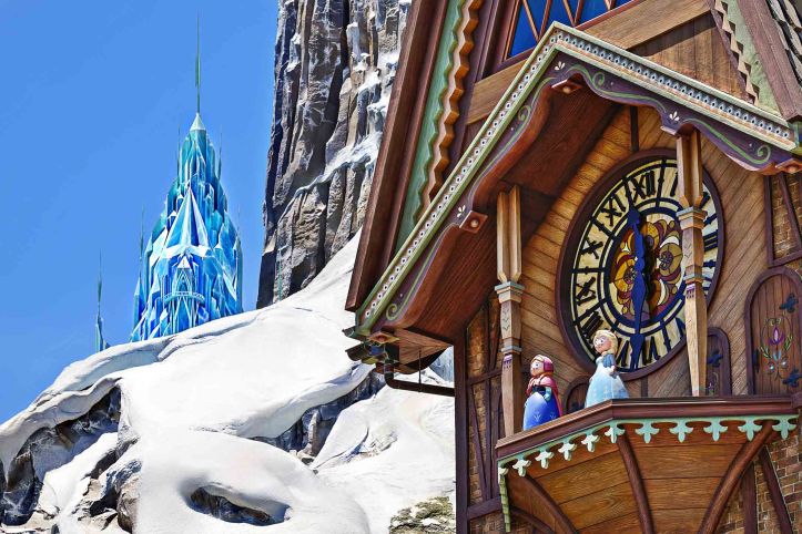 HKDL_World of Frozen_Clock Tower and Ice Palace