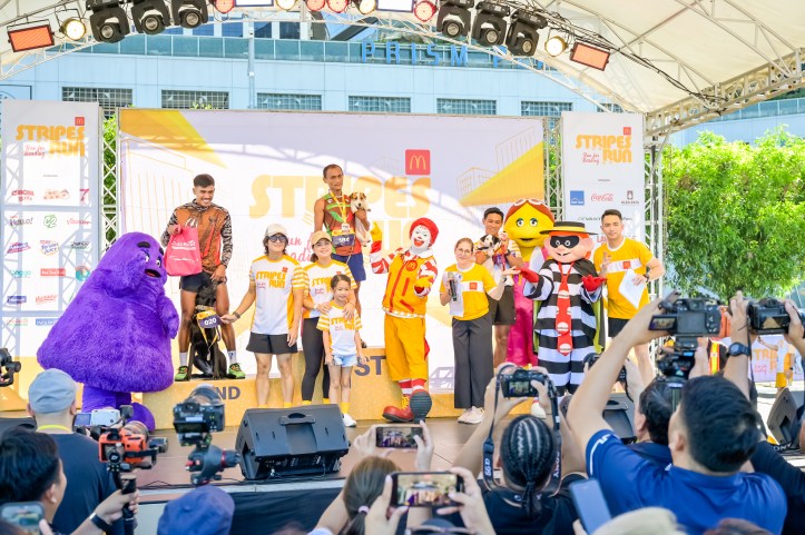 The Agoncillo family also took part in McDonald’s Stripes Run 2023 held last December 10, pledging their support in elevating children’s literacy (1)