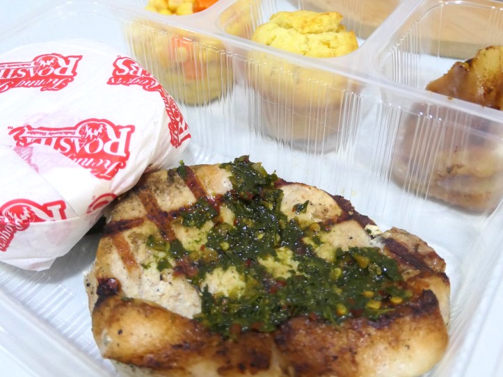 chimichurri grilled pork chop kenny rogers