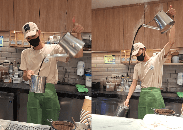 NANYANG SM North EDSA _ Traditional Coffee Making