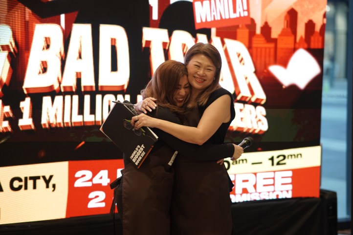 Big Bad Wolf Books Philippine Managing Partner Carol Chuaying and Big Bad Wolf Books co-founder Jacqueline Ng