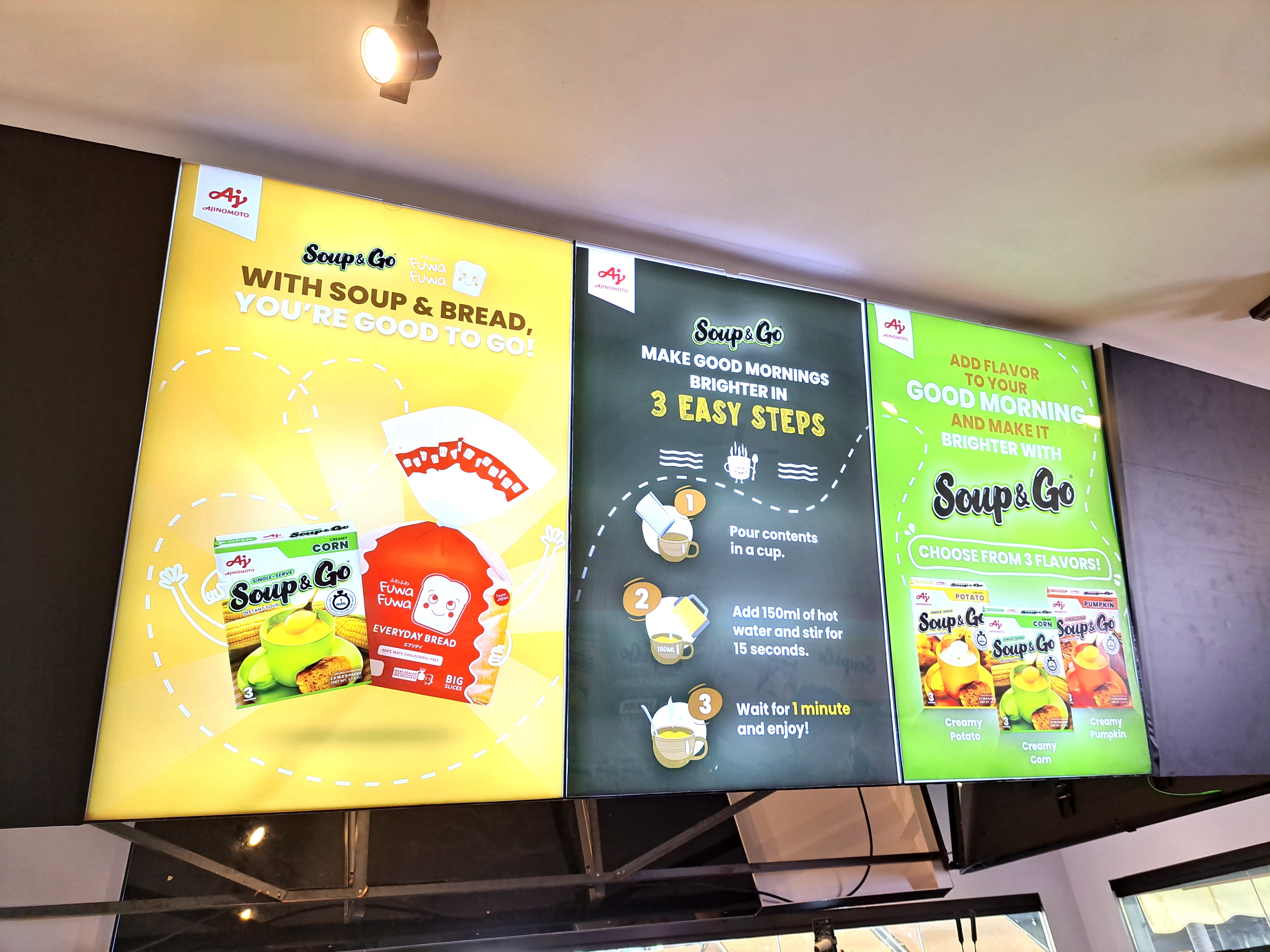 Ajinomoto Soup &amp; Go How to Prepare