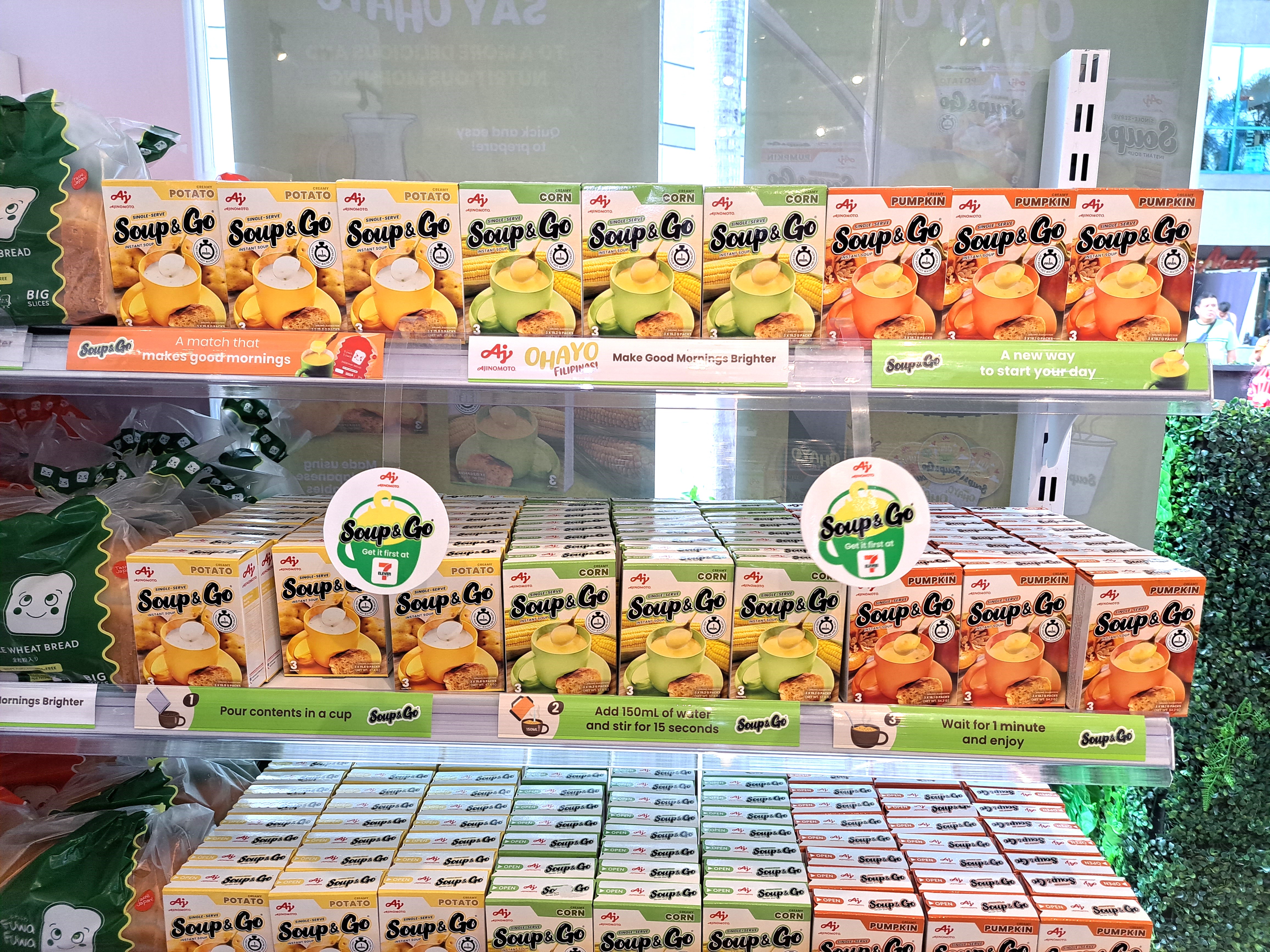 Ajinomoto Soup &amp; Go Pumpkin, Corn and Potato Flavor