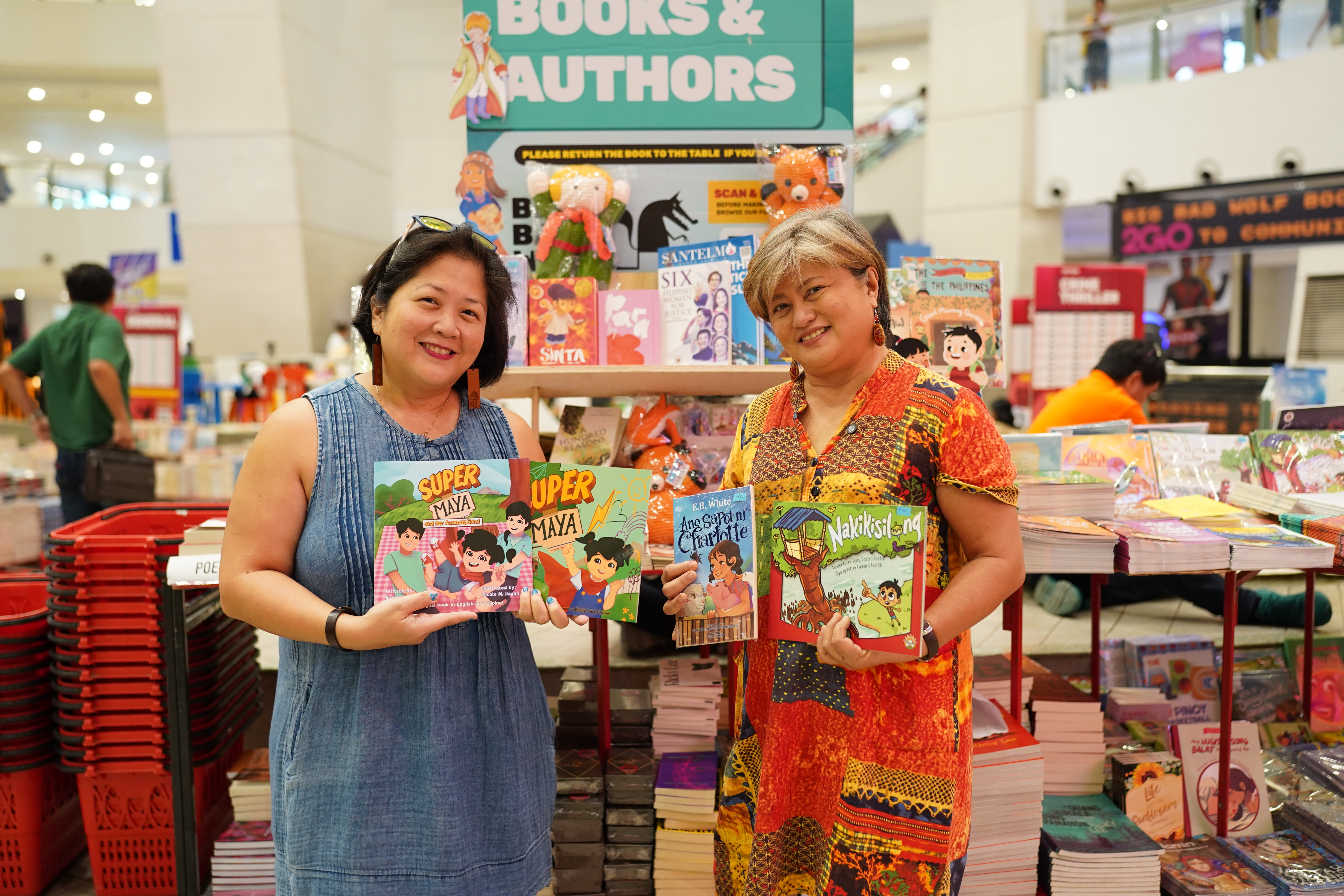From left to right_ Local Authors Bambi and Pia Perez